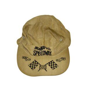 VTG 80s Indianapolis 500 Racing Hat Baseball-Style Retro Cap‎ One-Size Speedway